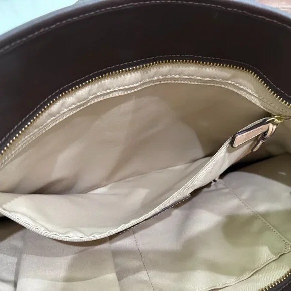 COACH Peyton Shoulder Tote Bag Saffiano Leather 27349 - Picture 10 of 14